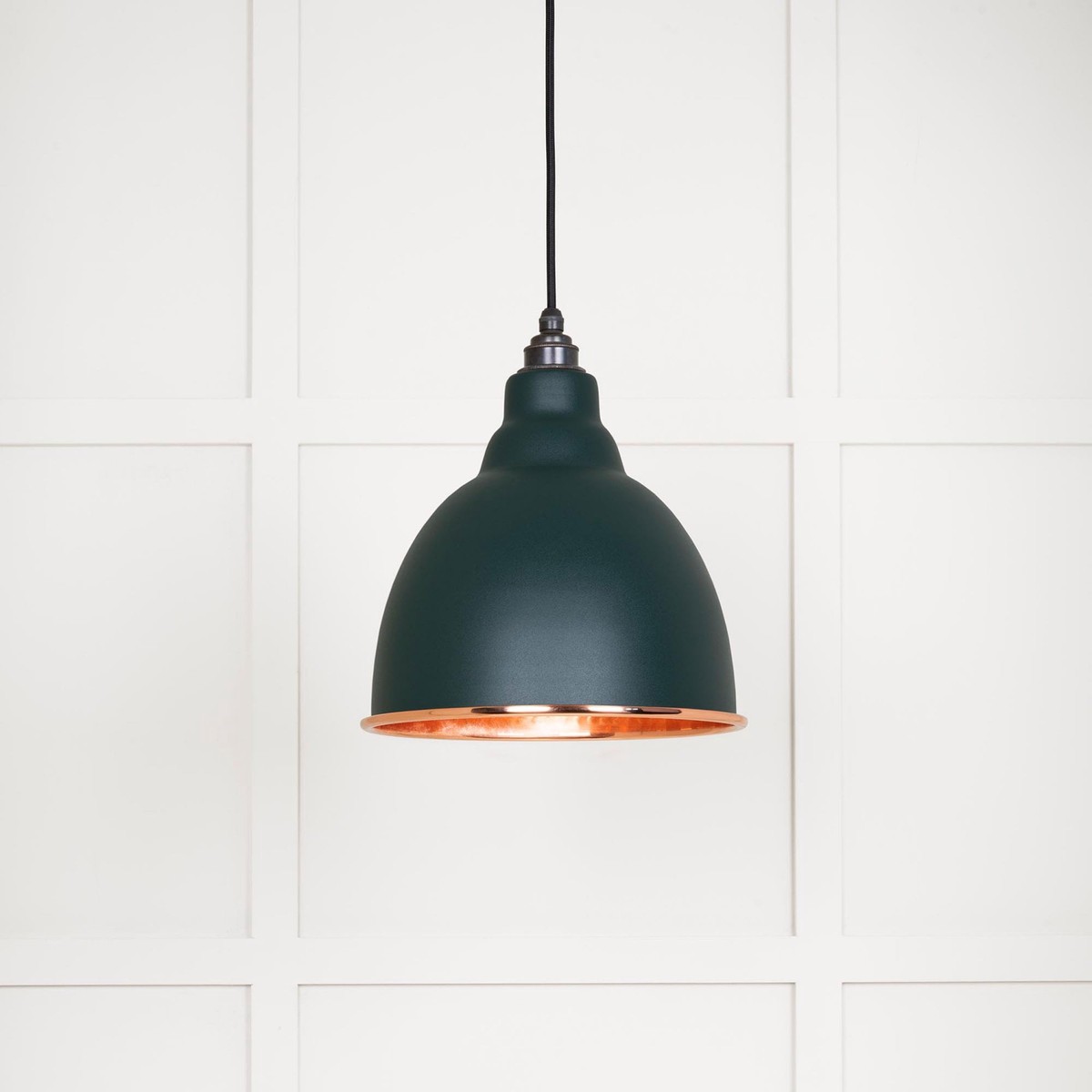 Hammered Copper Brindley Pendant in Dingle