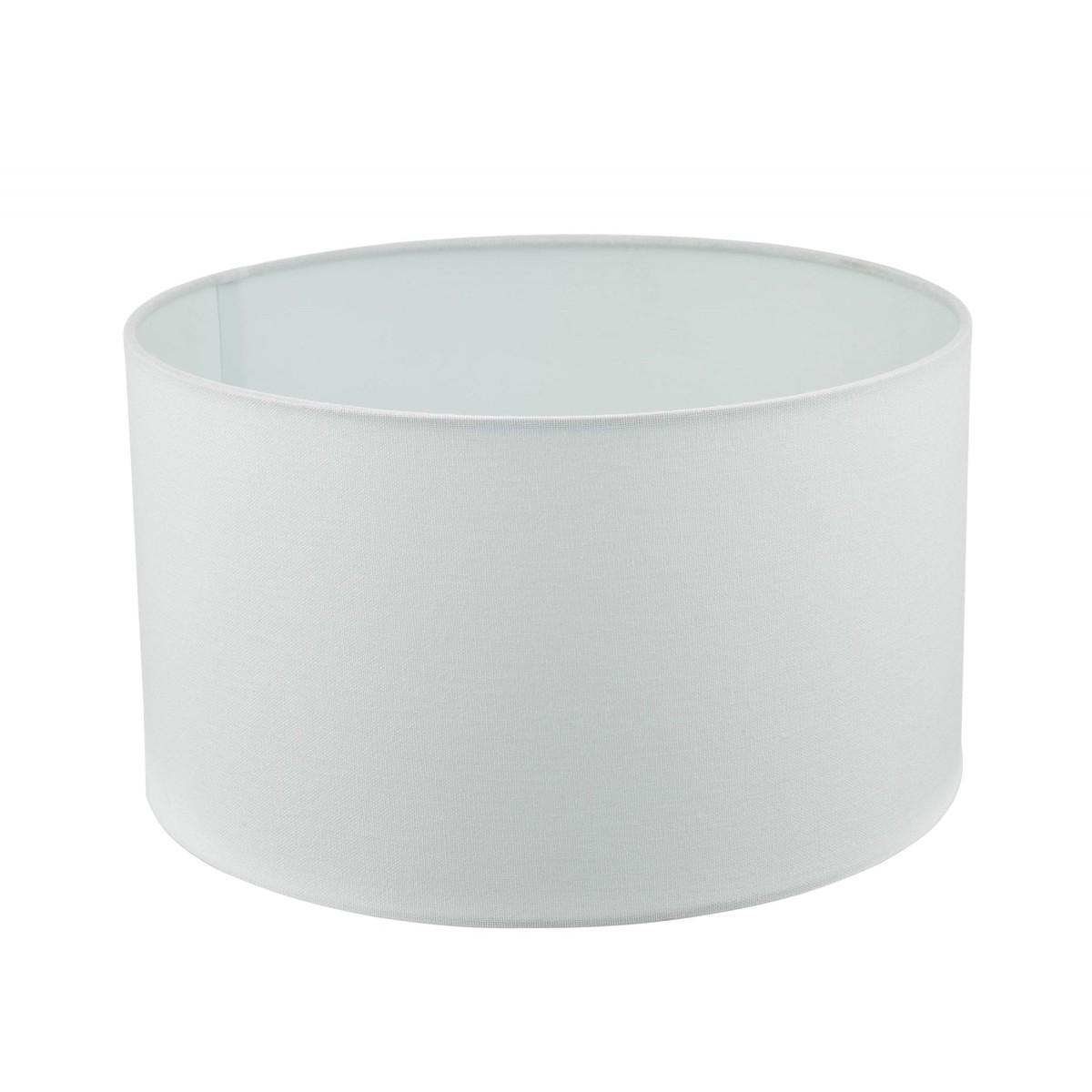 Pyramid 35cm Linen Drum Shade In White