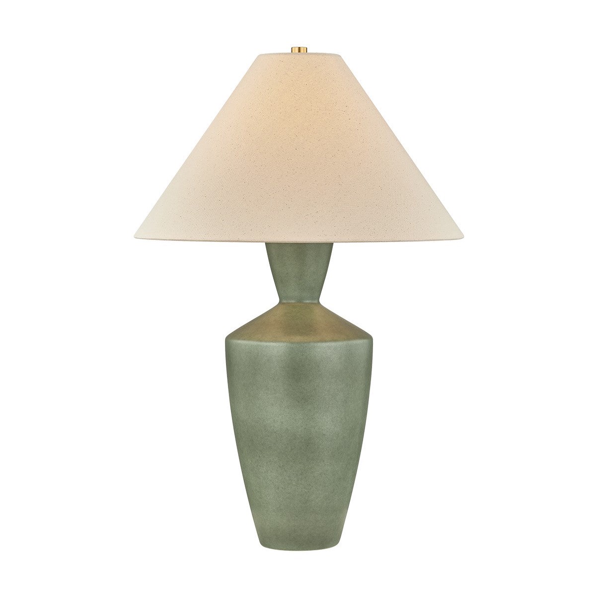 Hartley One Light Table Lamp Aged Brass