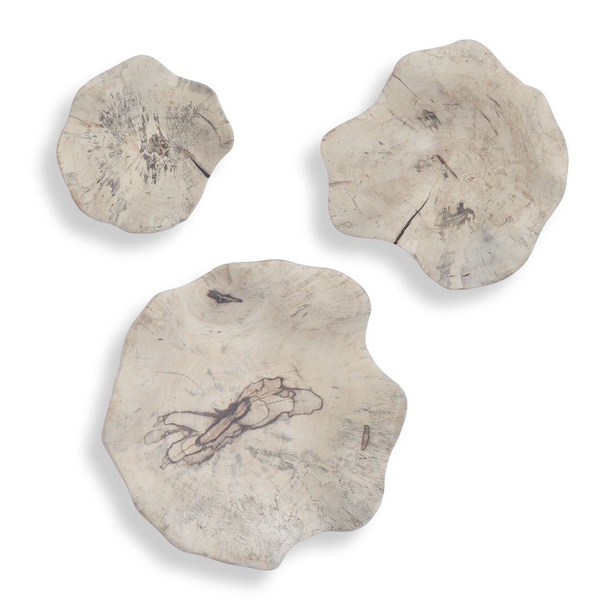 Teo Wall Decor Set/3 Light Bleached