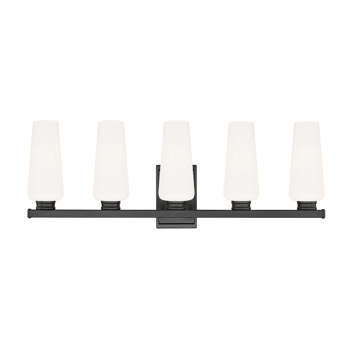 Nextra Five Light Vanity Matte Black