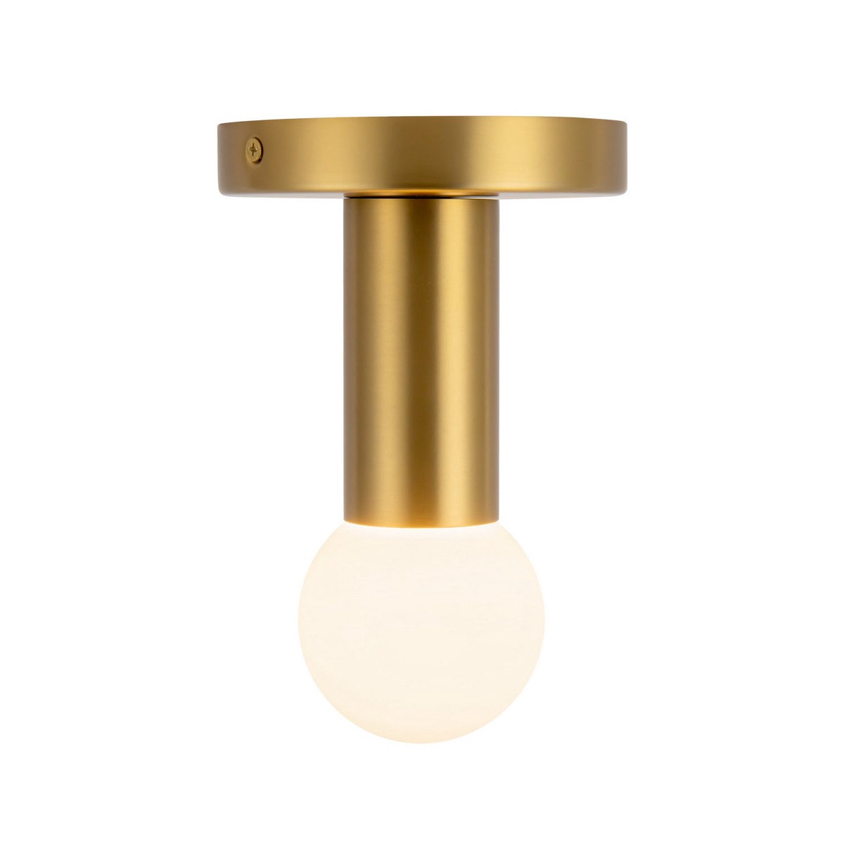 Calla LED Flush Mount Brushed Gold