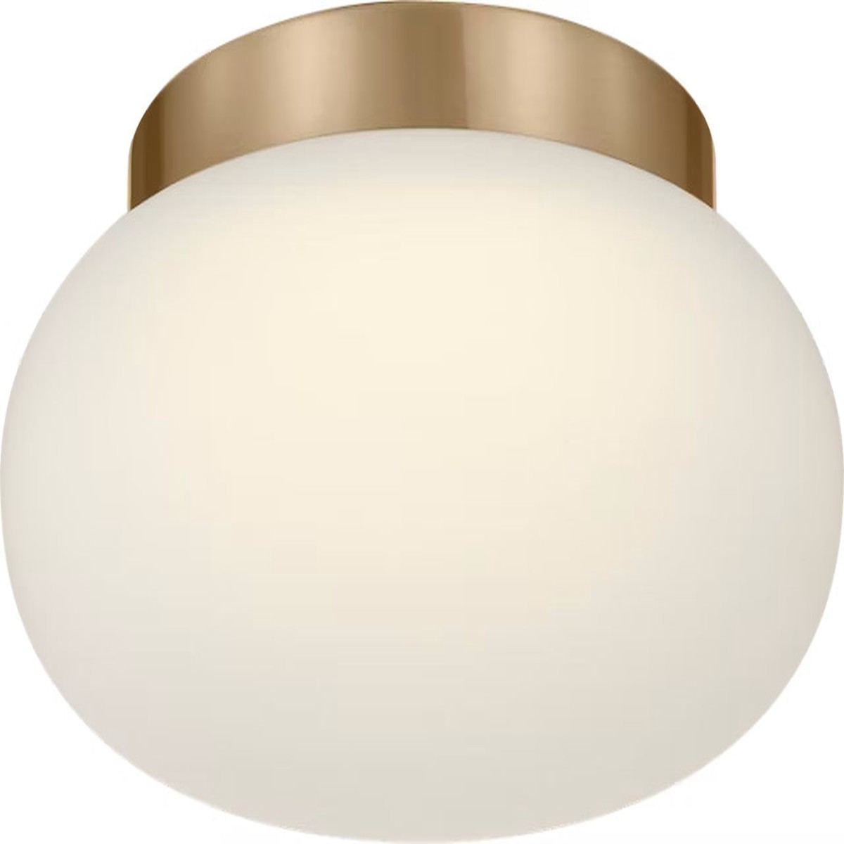 New Arrival Amir LED Flush Mount Satin Brass