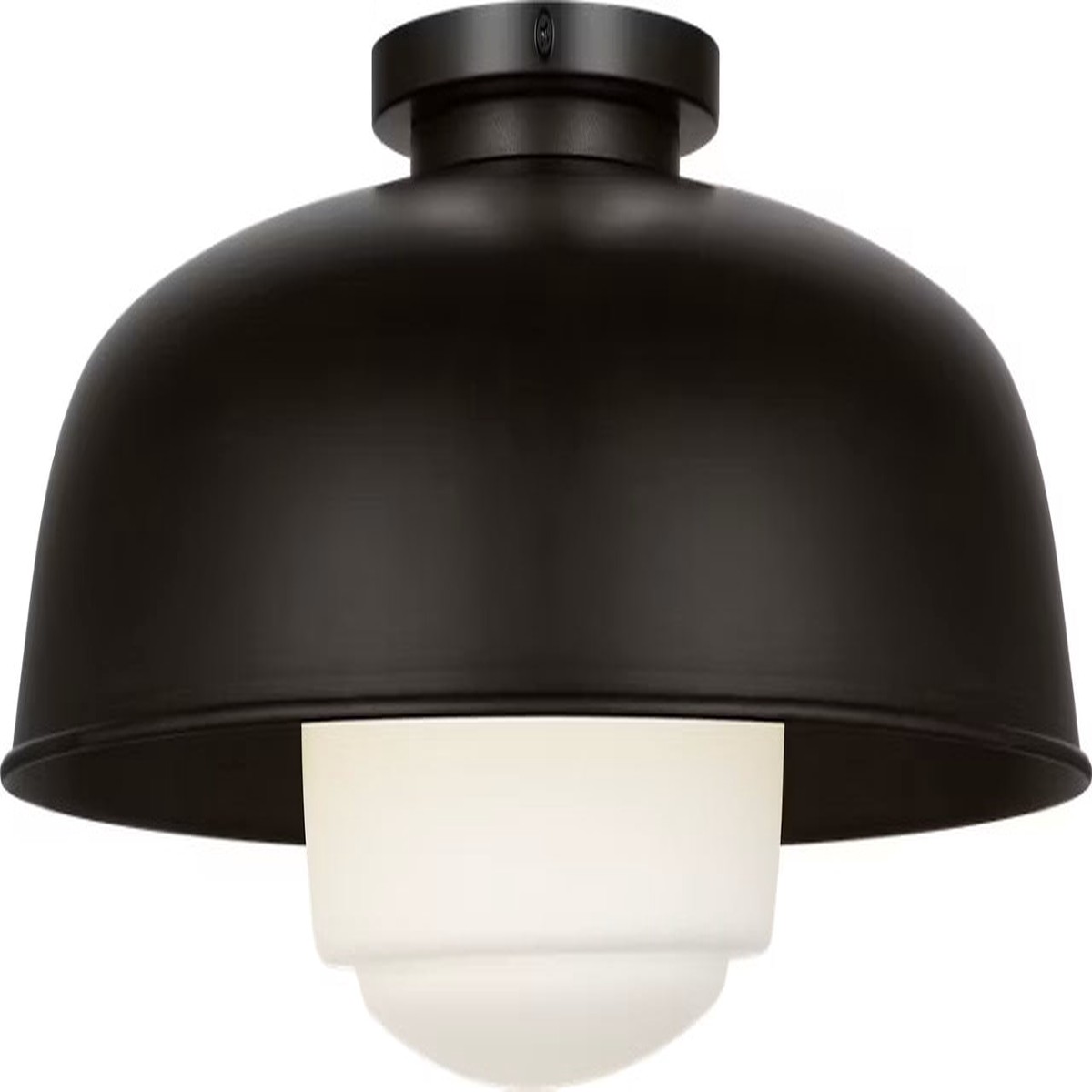 New Arrival Liora One Light Flush Mount Aged Iron
