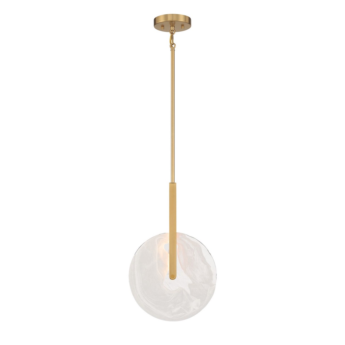 Ainslie LED Pendant Warm Brass