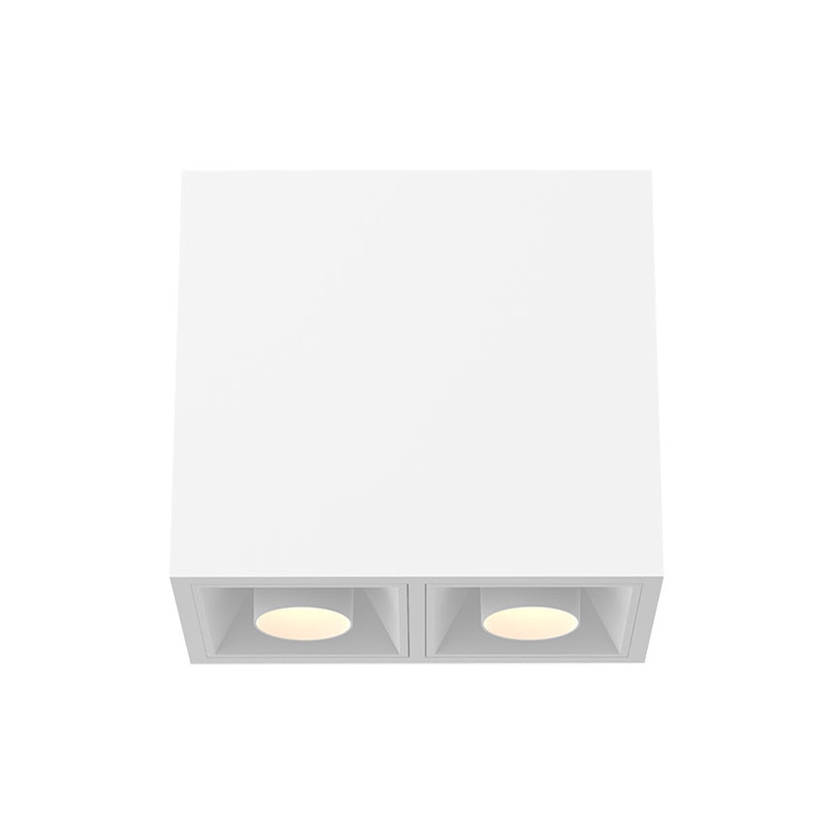Hot Sale Bravo LED Flushmount White