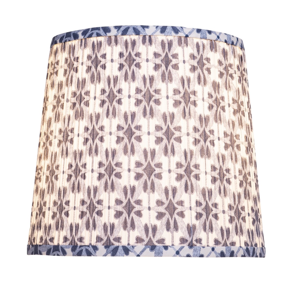 Pembrook Lamp Shade Blue/Ivory