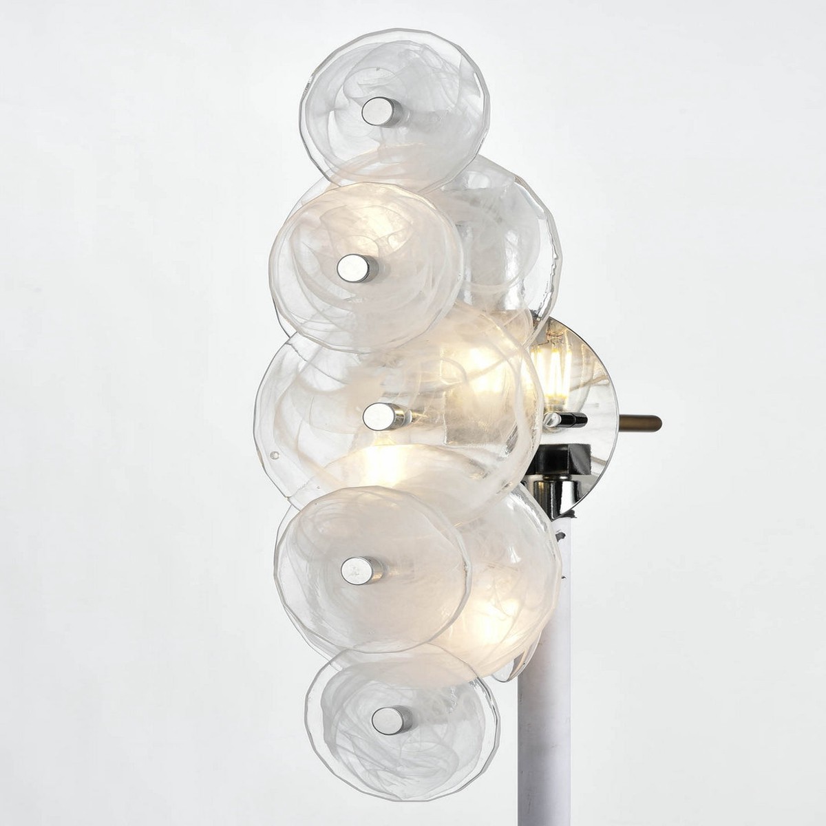 Carousel Four Light Wall Sconce Chrome
