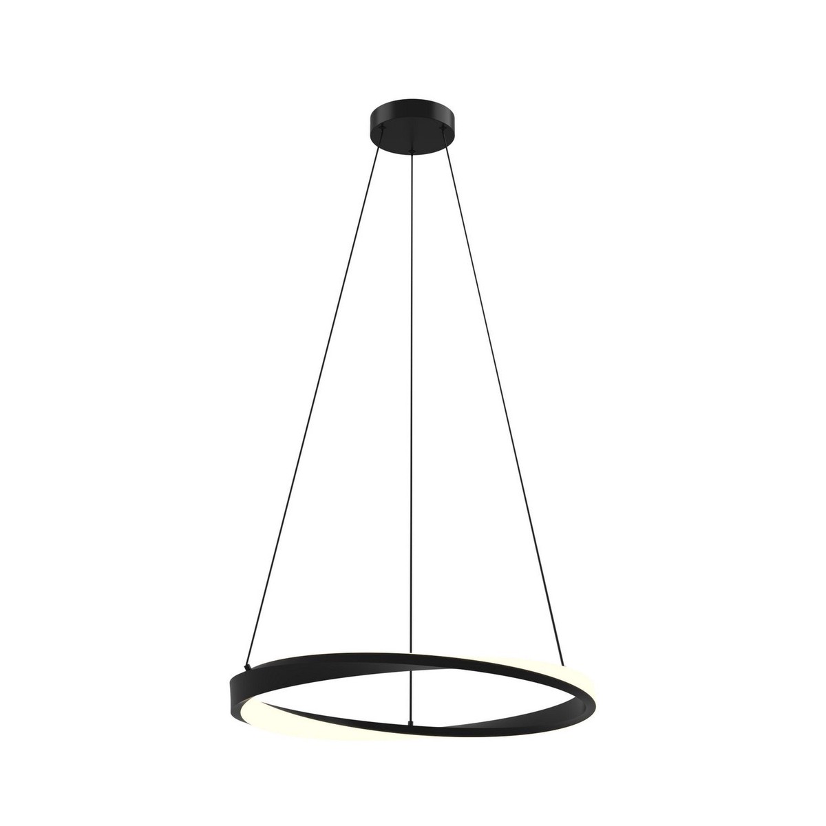 Titania LED Pendant Ebony