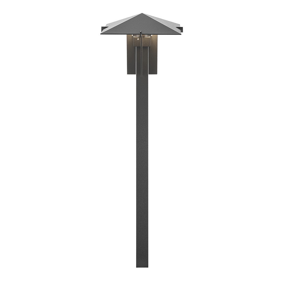 LED Pyramid Path Textured Black