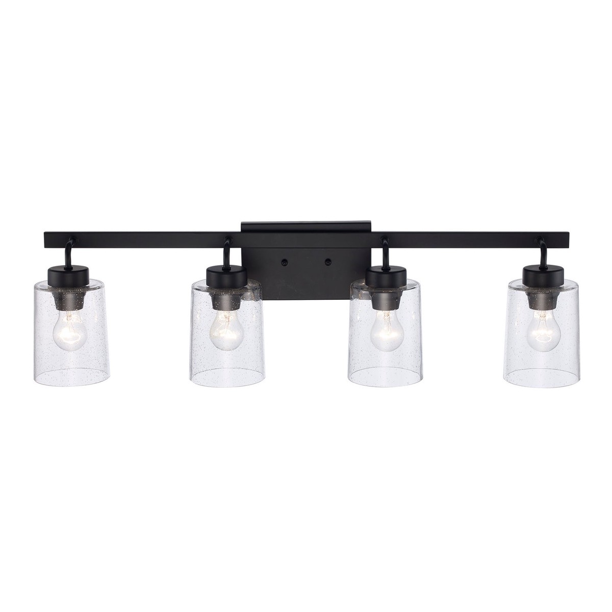 Four Light Bath Black