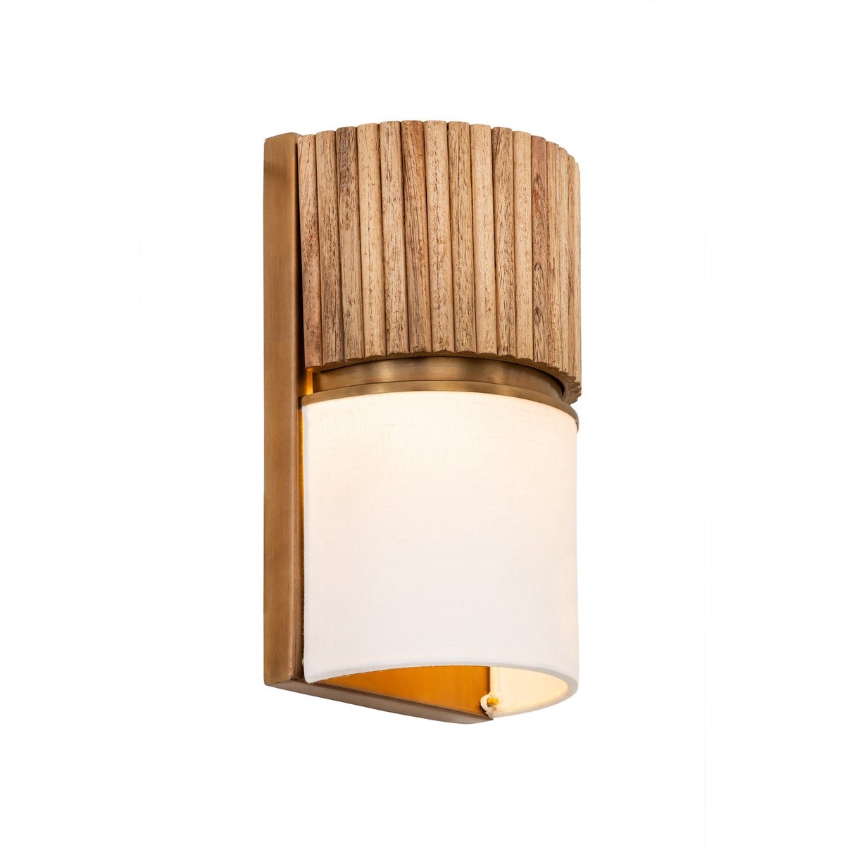 Nebri Two Light Wall Sconce Legacy Brass