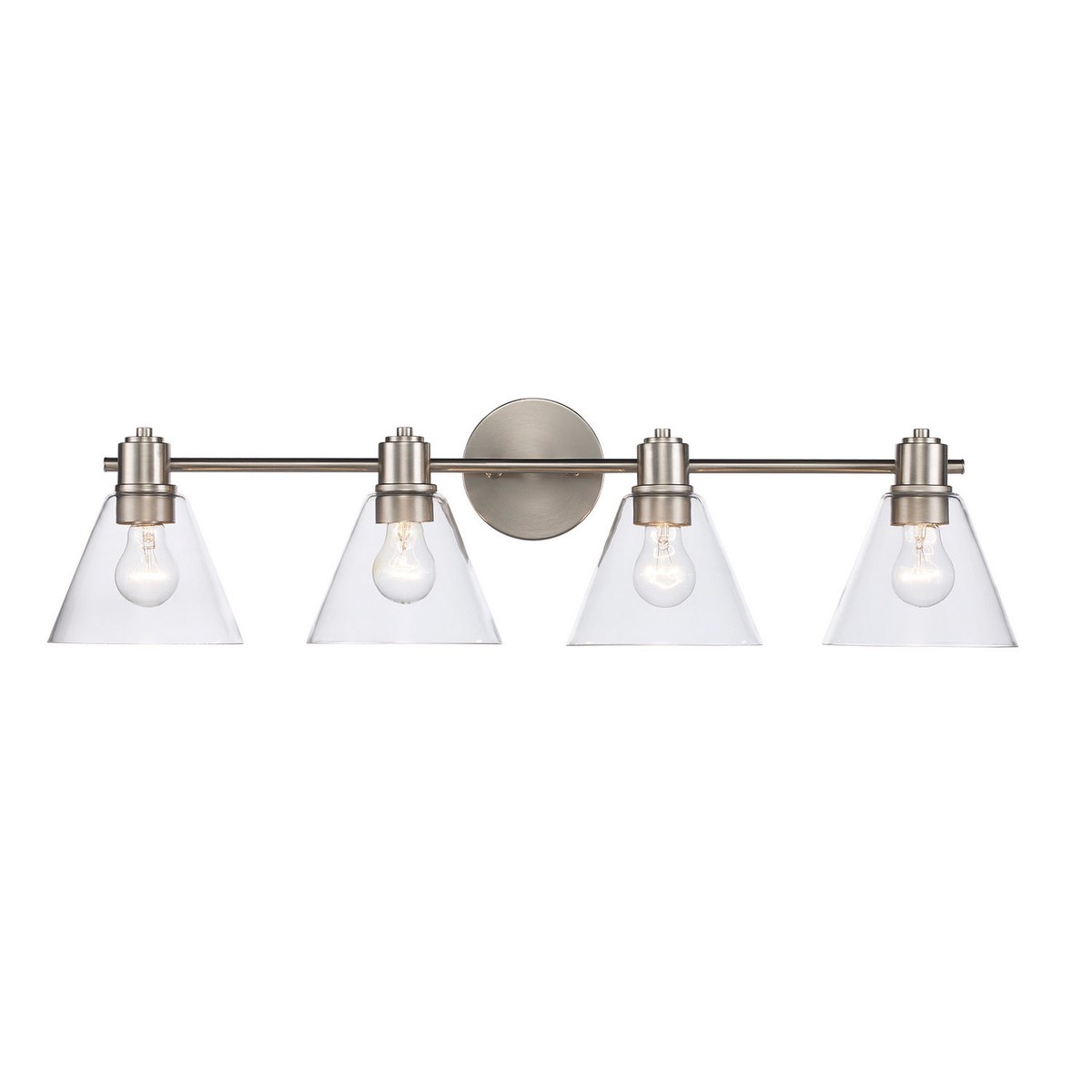 Top Pick Four Light Vanity Brushed Nickel
