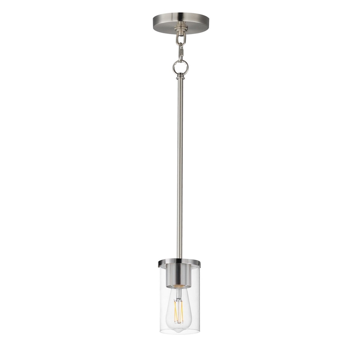 Hot Sale Lateral One Light Pendant Satin Nickel