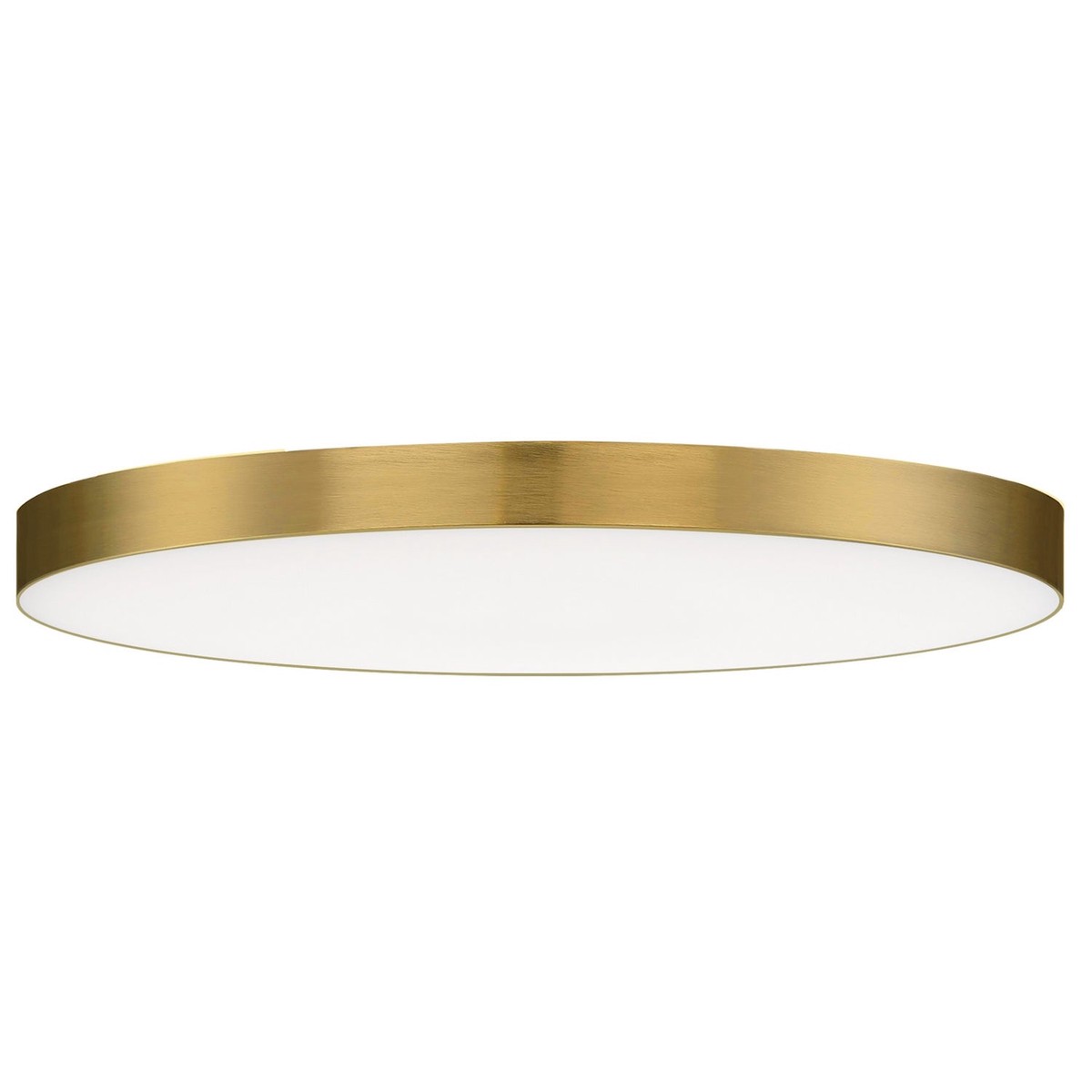 Limited Edition Trim LED Flush Mount Satin Brass
