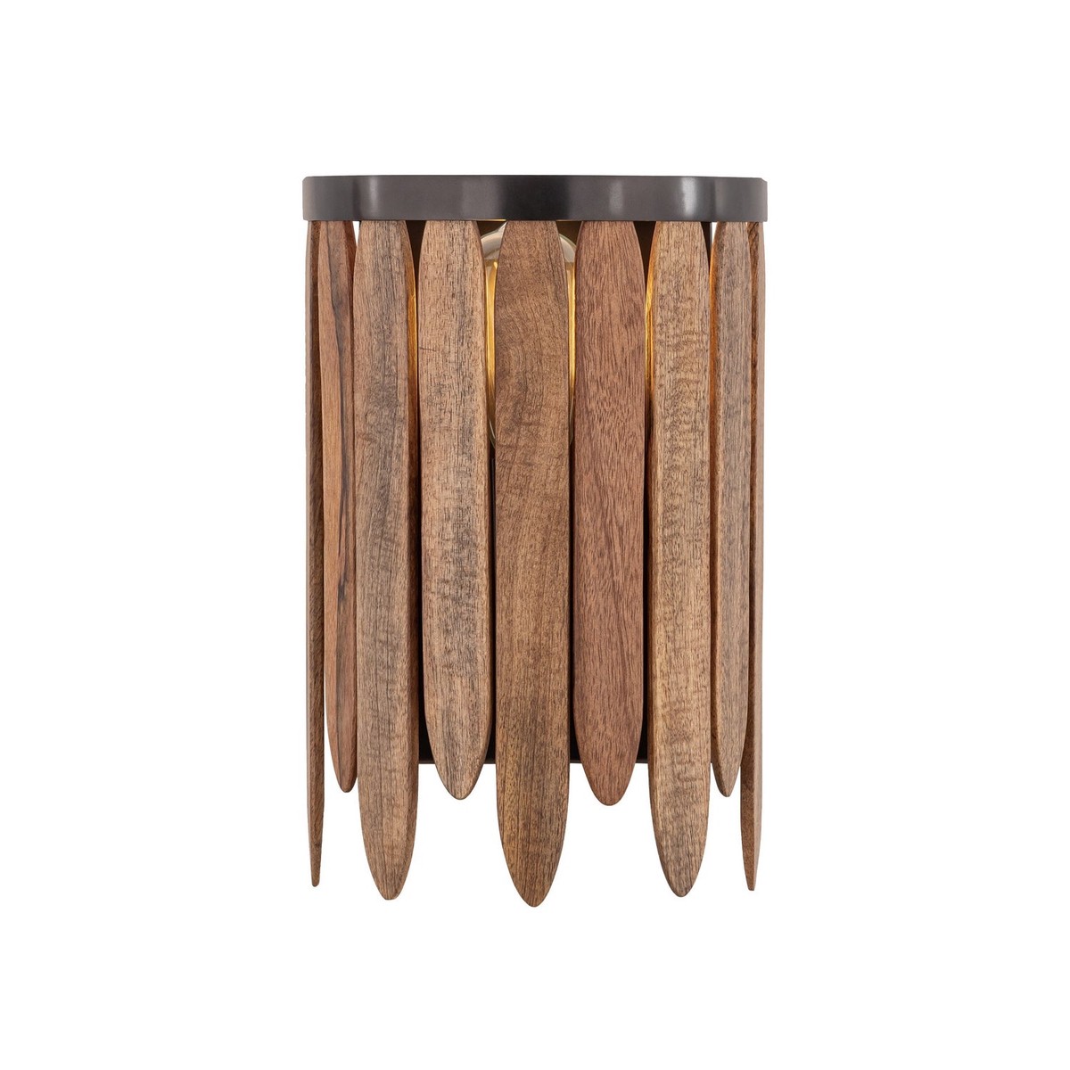 Marimba One Light Wall Sconce Gunmetal