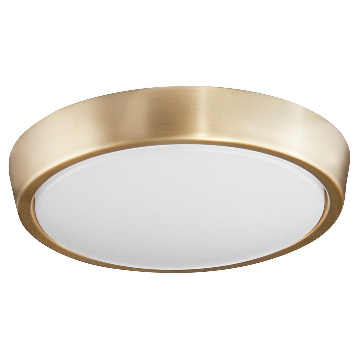 Myriad LED Fan Light Kit Aged Brass
