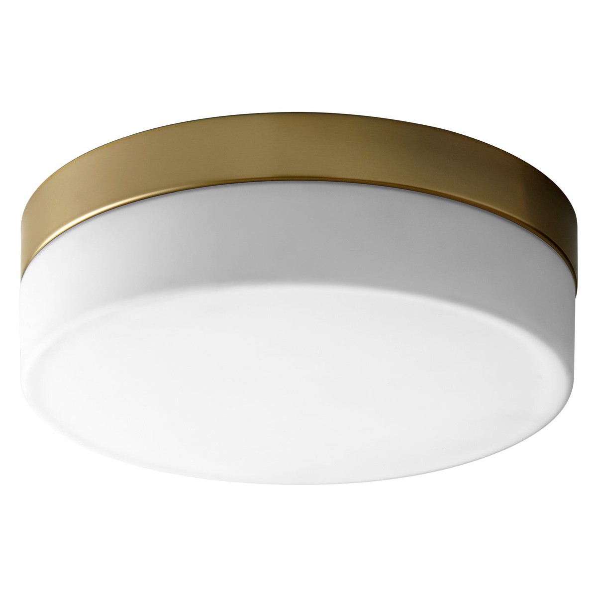 New Arrival Zuri LED Ceiling Mount Aged Brass