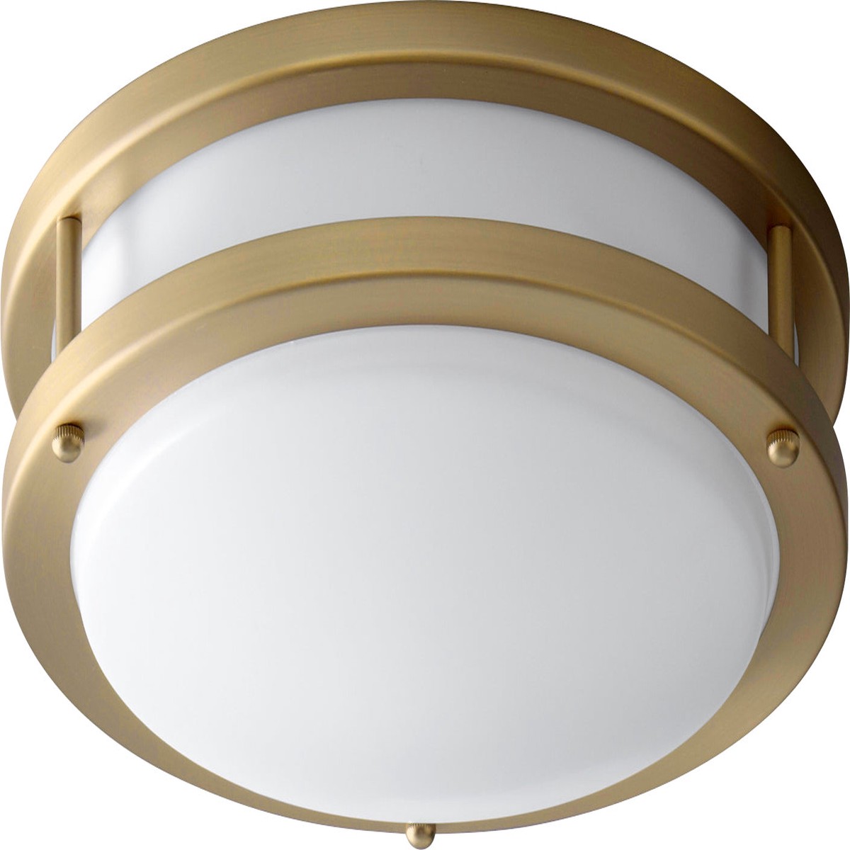 Oracle LED Ceiling Mount Aged Brass
