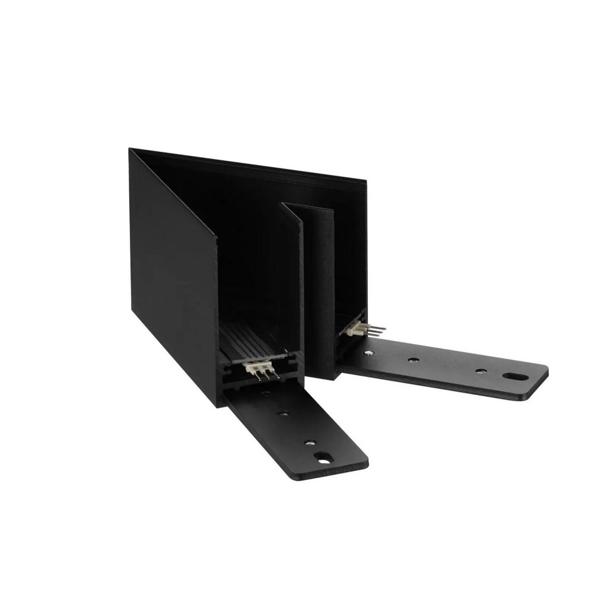 Avenue Lighting Magnetix Surface Mount 45 Degree Corner Black