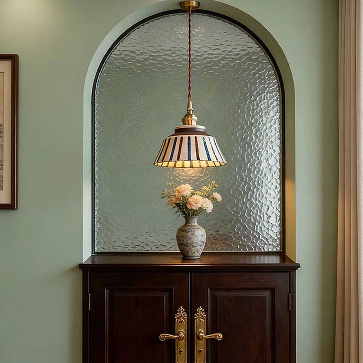 Modern Ceramic Ceiling Light with Warm Ambient Glow