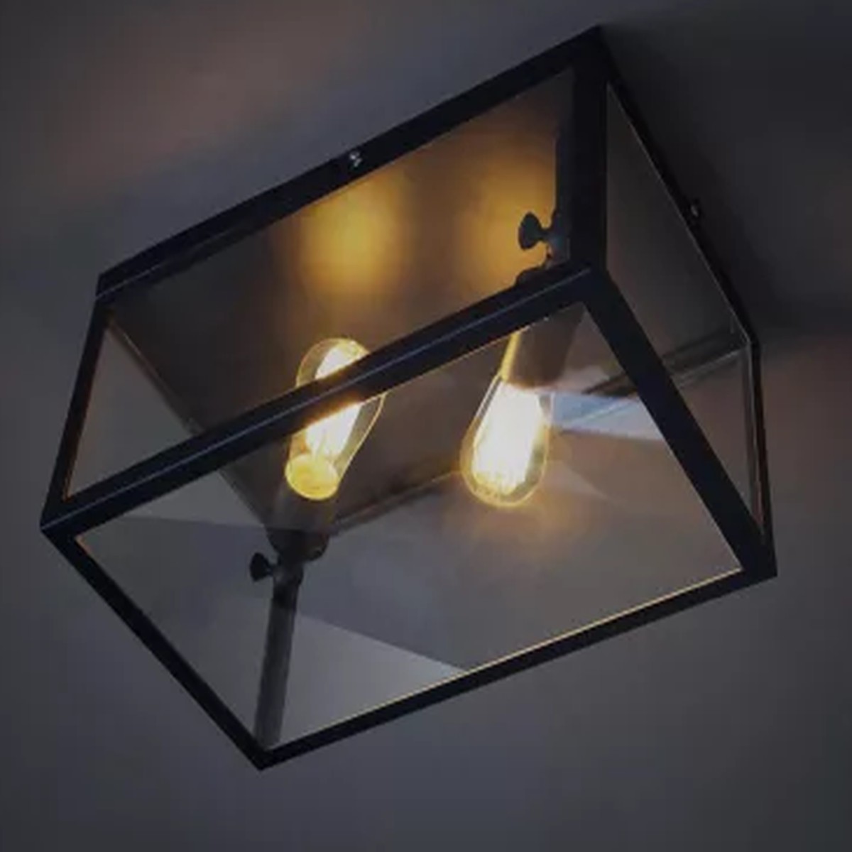 COLUMBUS Retro Ceiling Light (Without Glass Covers)