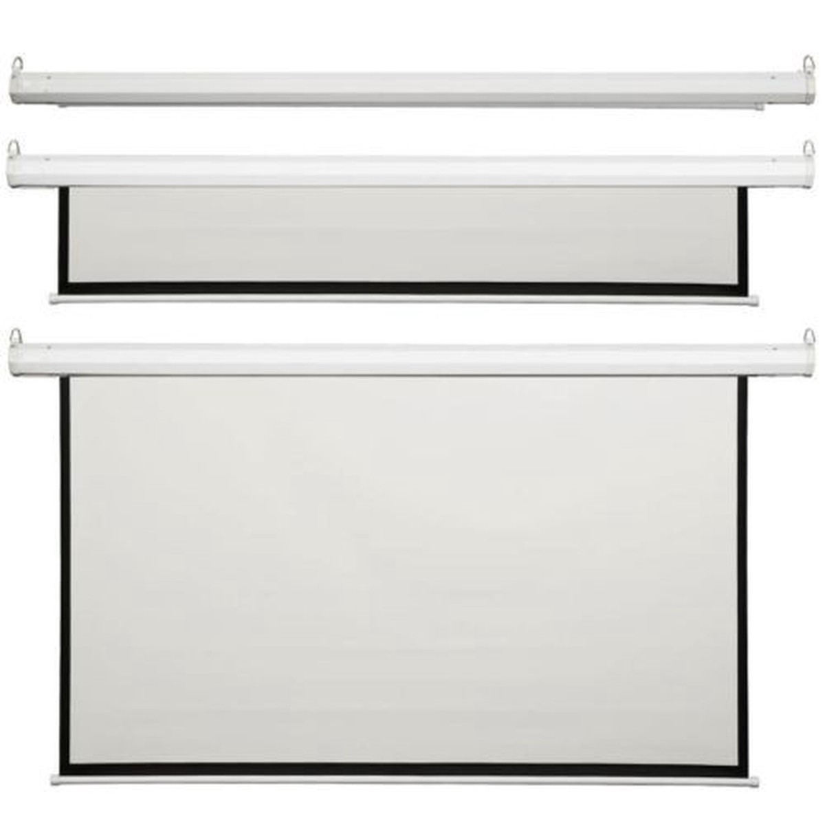 100 Inch Manual Pulldown Projector Screen