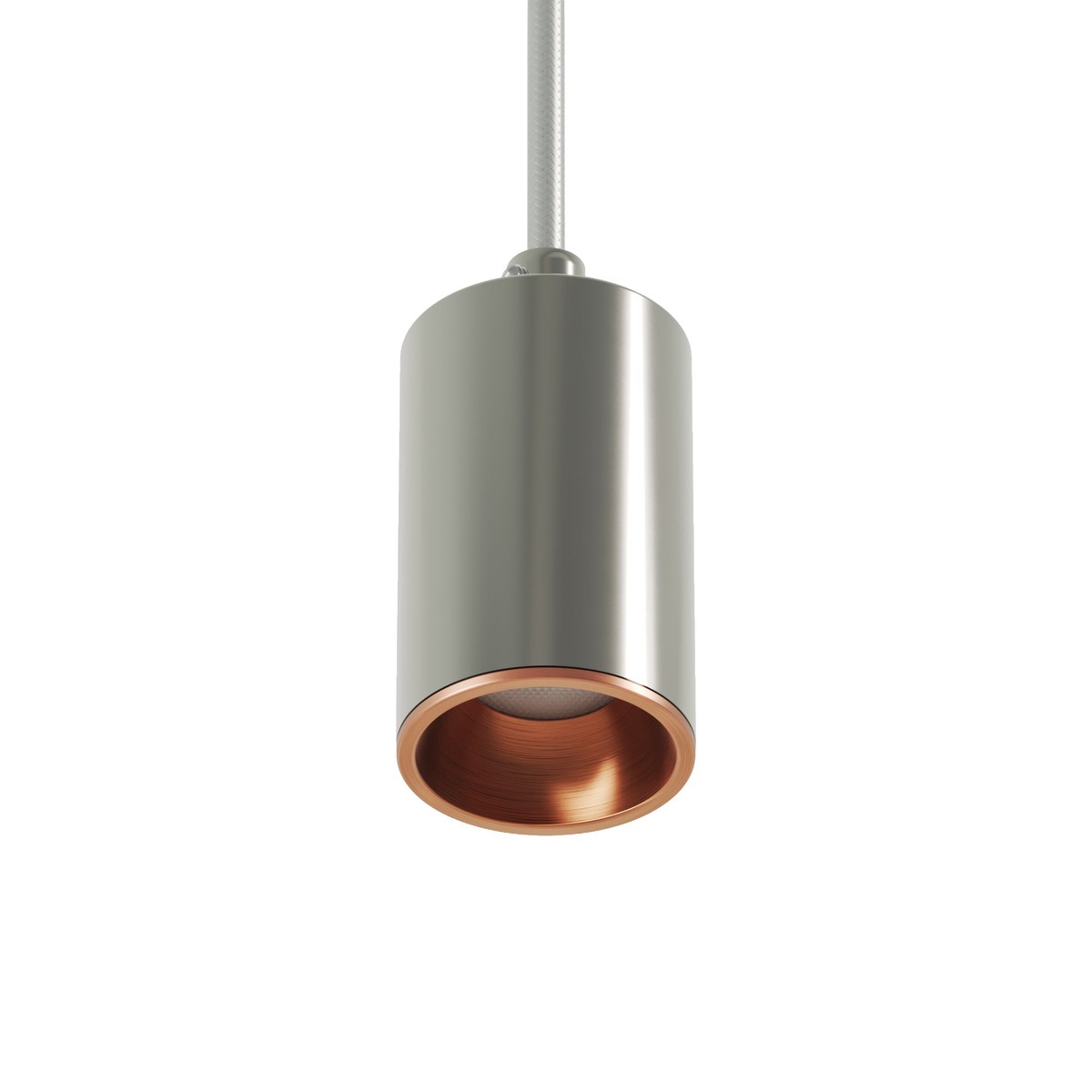 GU10 Spotlight LED Bispot - Chrome / Satin Copper