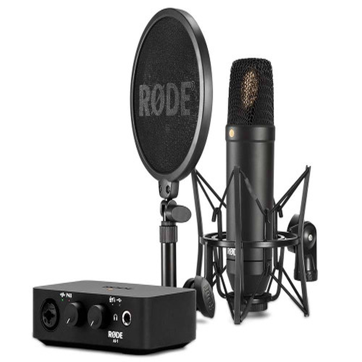 RODE Complete Studio Kit including NT1AI1SM6XLR Cable and USB Cable