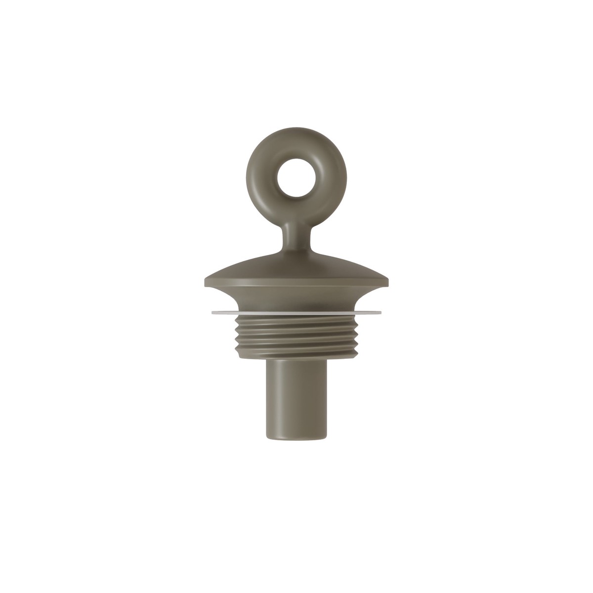 New Arrival Closing terminal with ring - Marina - Olive Green