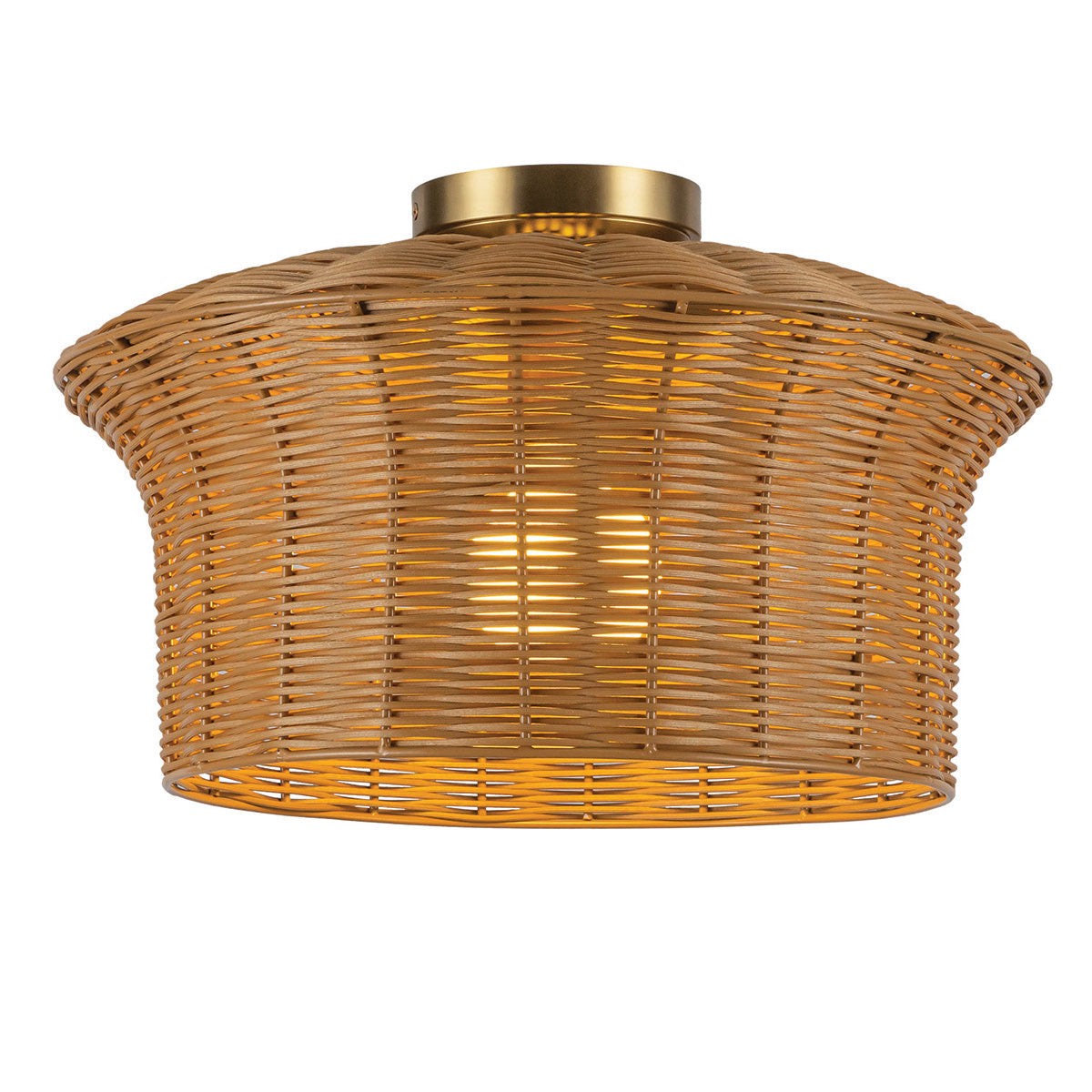 Elstead Kai Flush Ceiling Light
