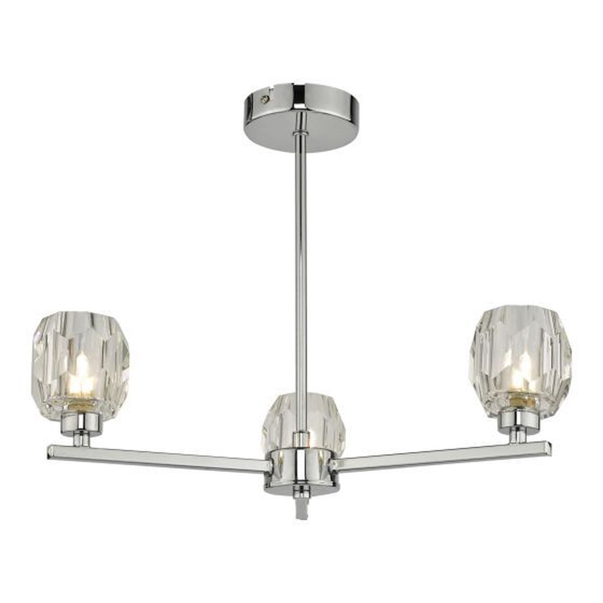 Idina 3-Light Semi Flush
