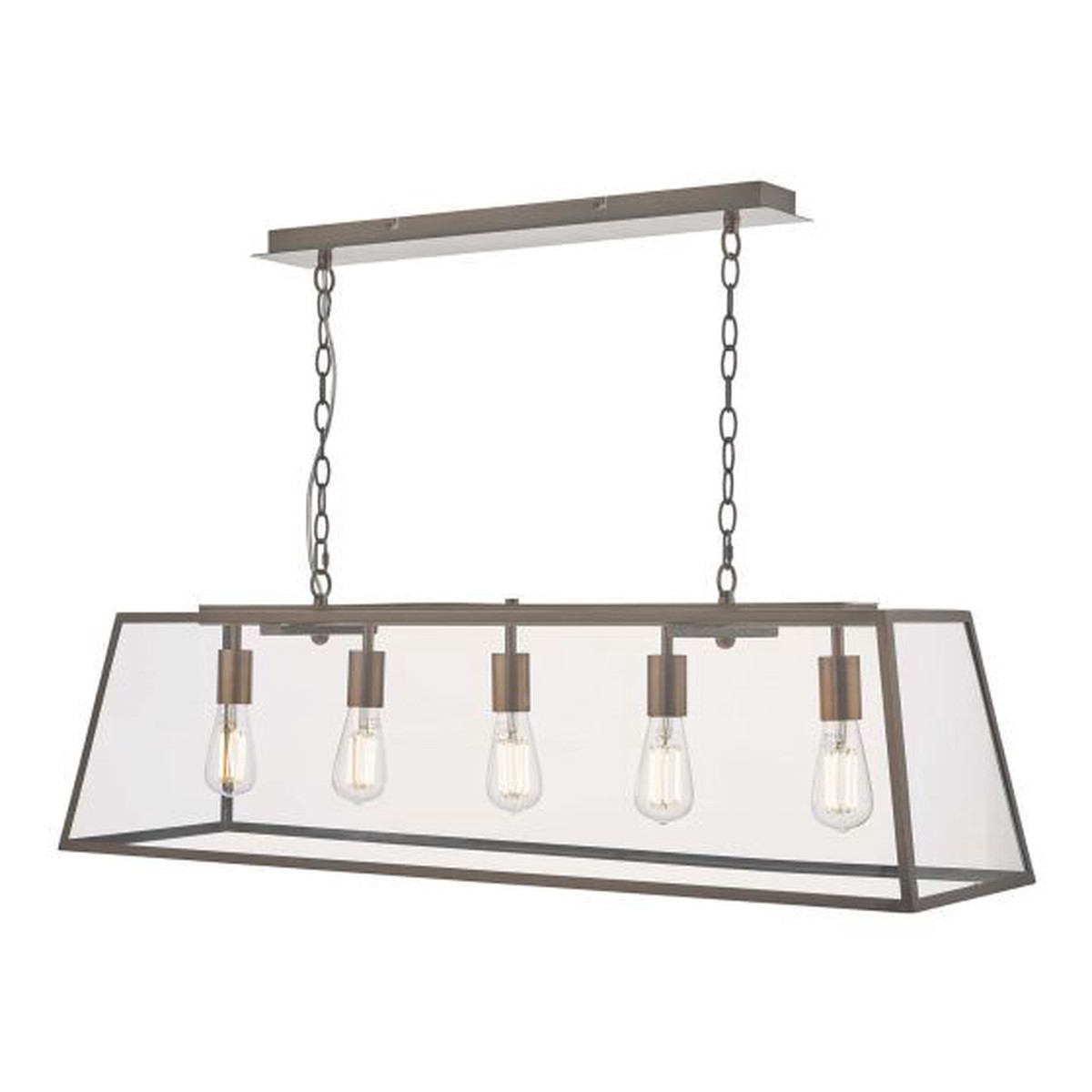 Dar Academy 5 Light Bar Pendant