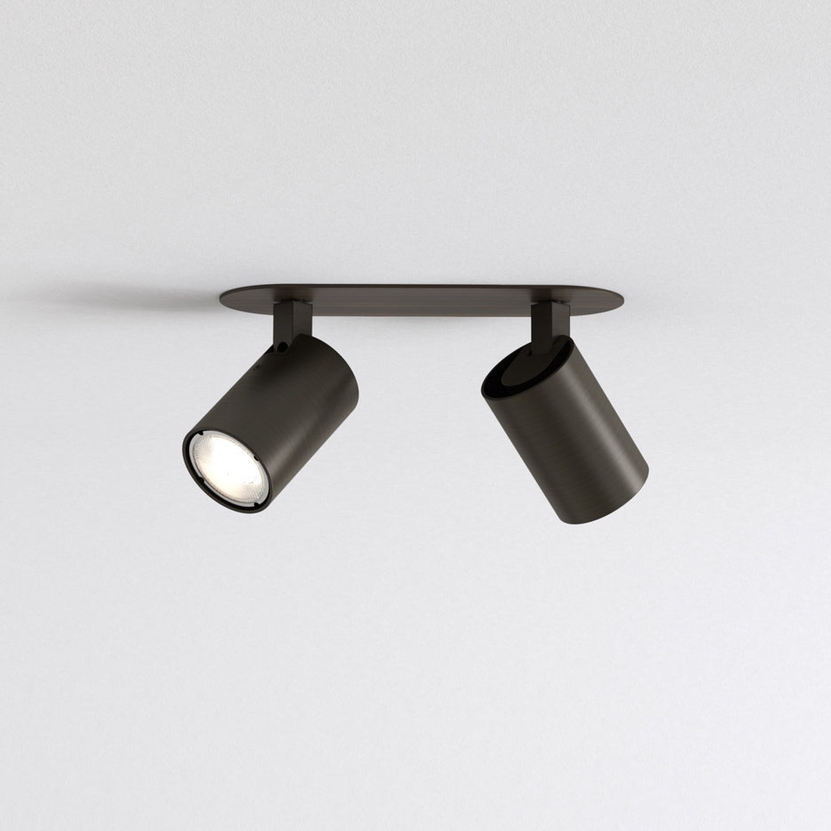 Astro Ascoli Two-Head Ceiling Spotlight