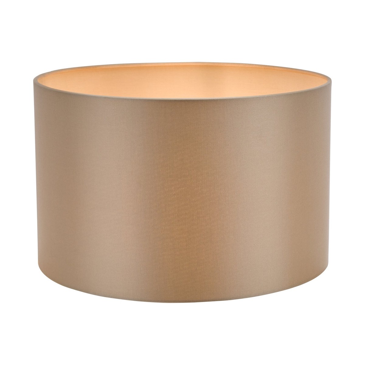 Lyris Taupe Cotton Drum Shade 35cm