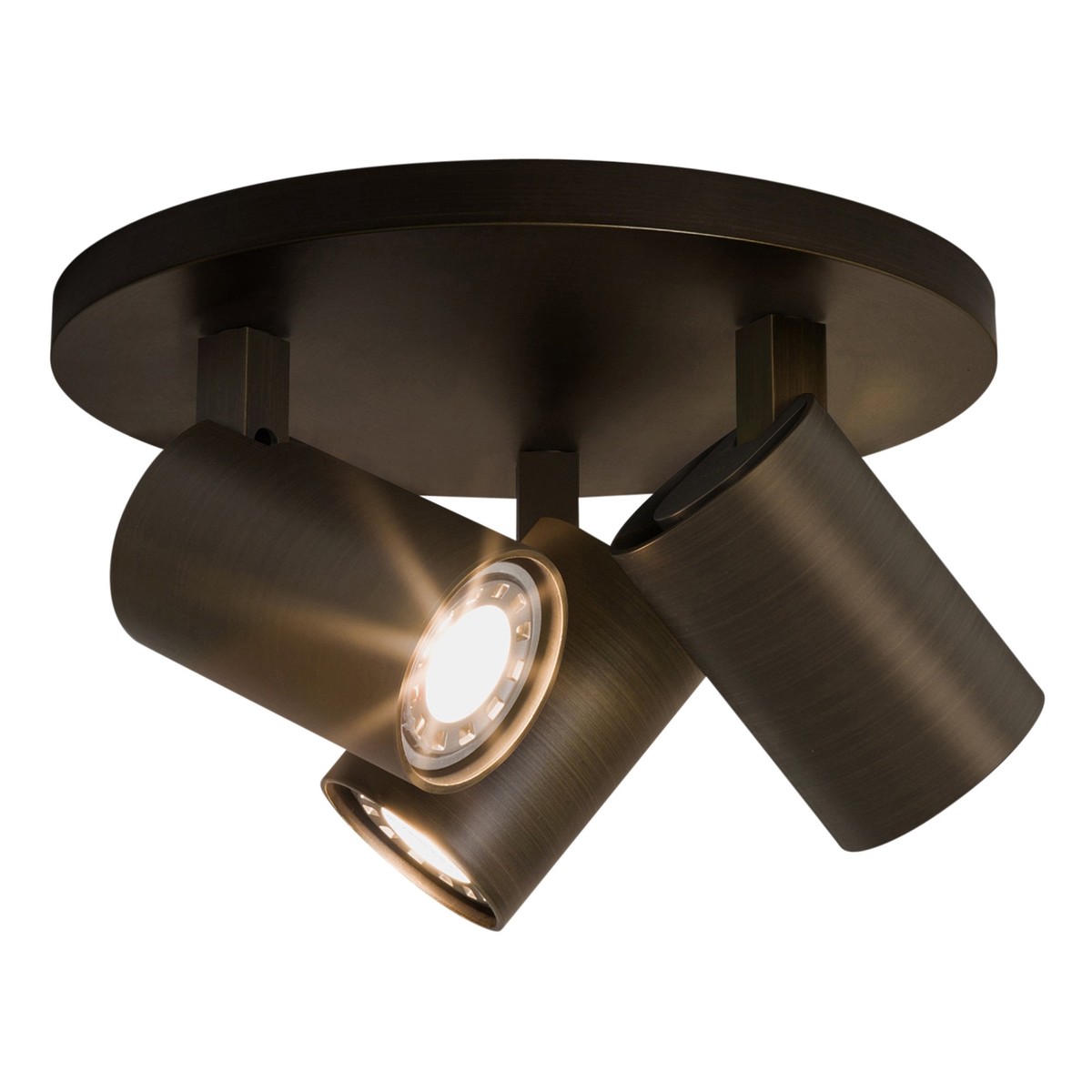 Ascoli Bronze Round Ceiling Light