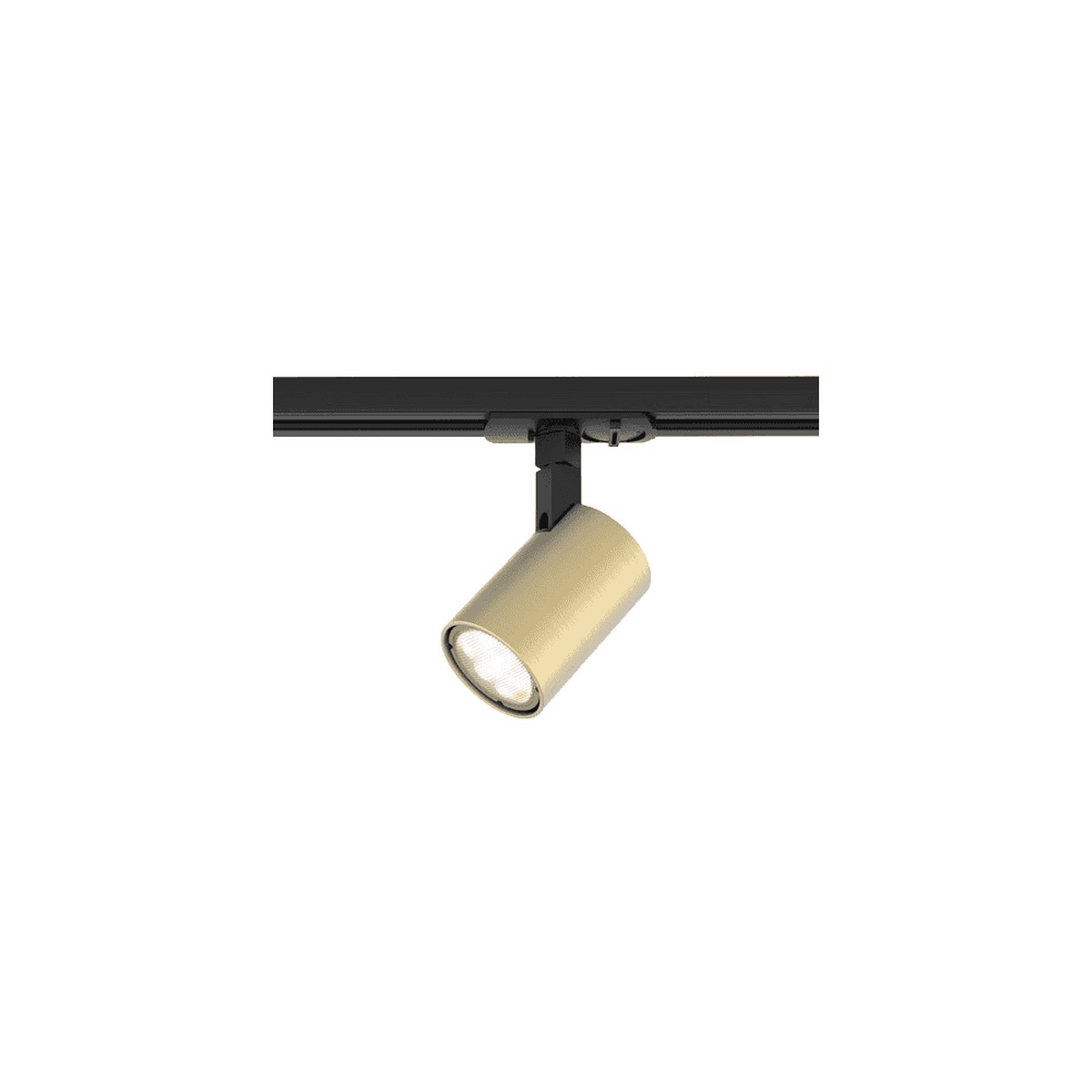 Ascoli Matt Gold Track Head Ceiling Spotlight