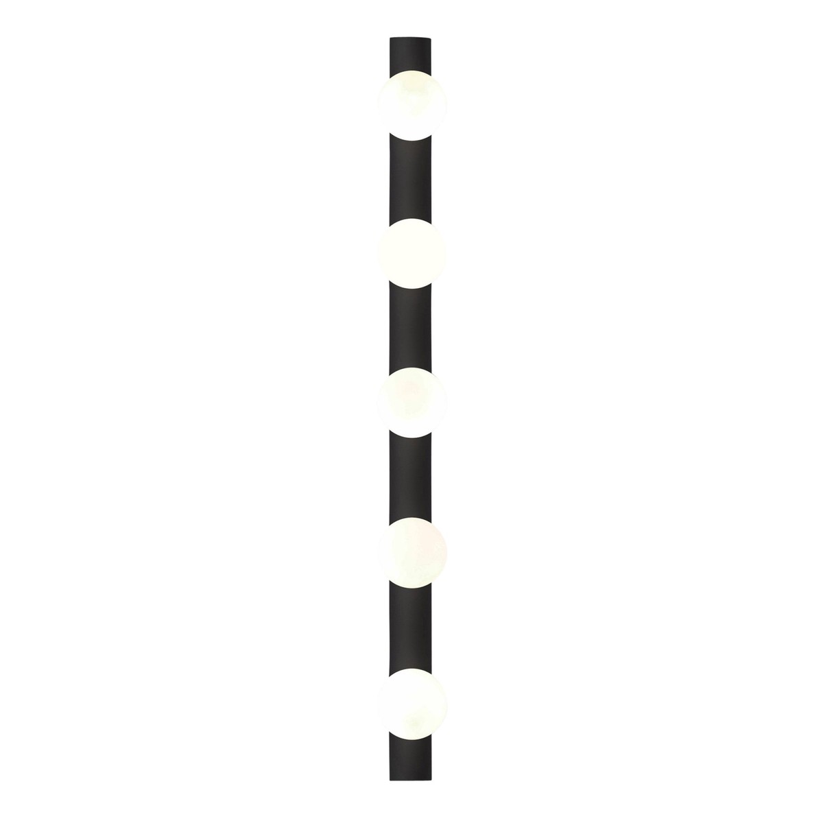 Cabaret 5 II Matt Black Light Wall Light