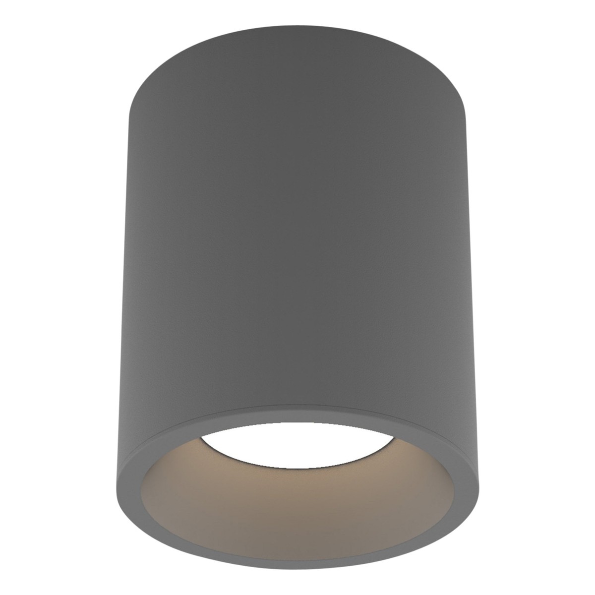 Kos 140 LED Textured Grey Round Spotlight