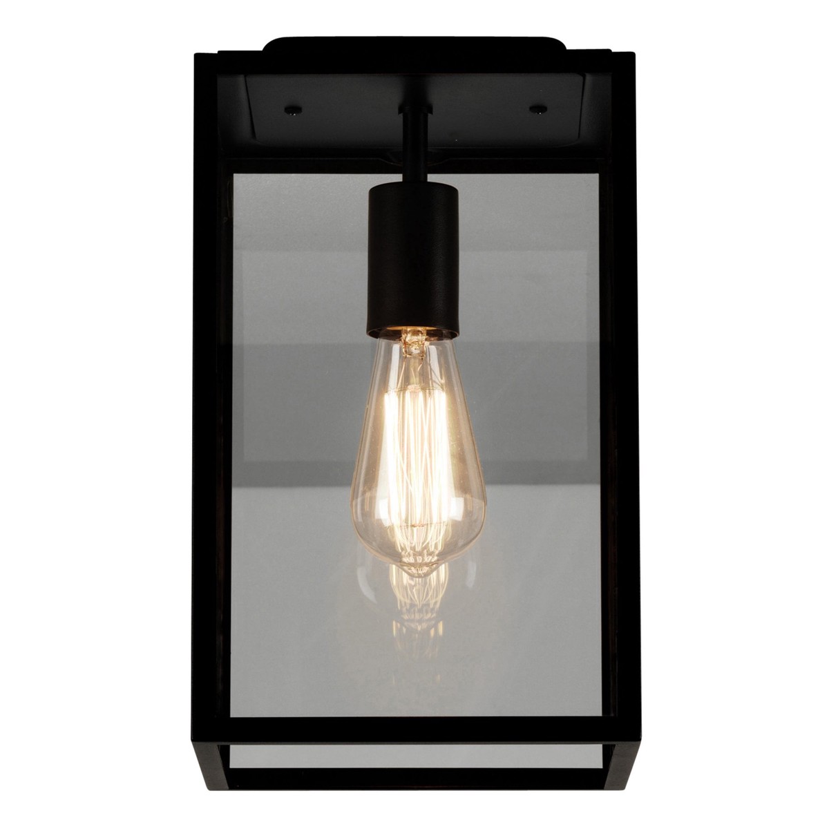 Homefield Ceiling Textured Black Ceiling Light