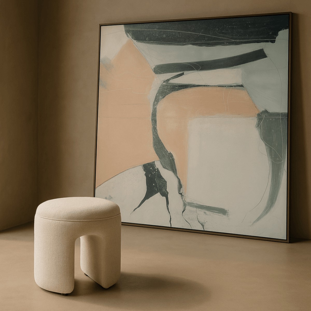 Roxton Dove Stool